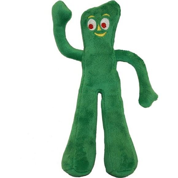 Gumby Plush Filled Dog Toy, Green, 9 inch (Pack of 1) - Picture 1 of 1